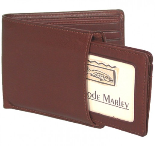 Leather Convertible Thinfold ID Wallet
