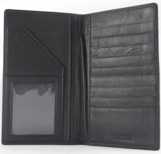 Leather Coat Pocket ID Wallet