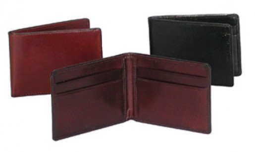 Italian Leather 4 Pocket Slimfold Wallet
