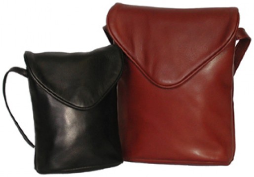 Medium Leather Barrel Bag