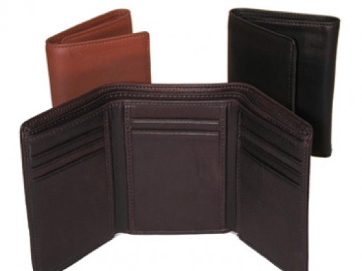 Leather Trifold Wallet