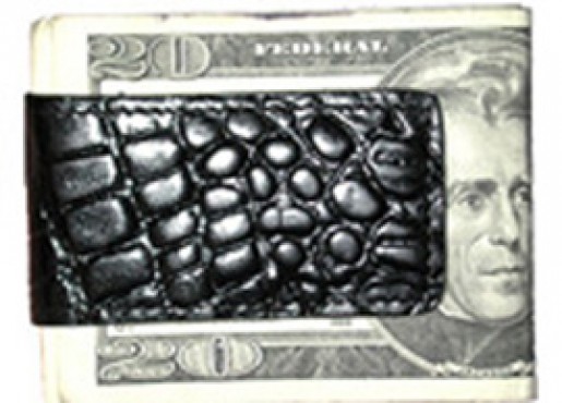 Leather Magnetic Money Clip