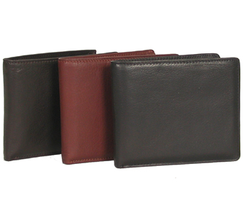 Leather Billfold ID Wallet