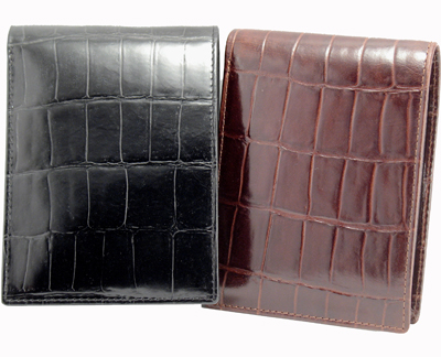 Classic Leather Pass Case Wallet