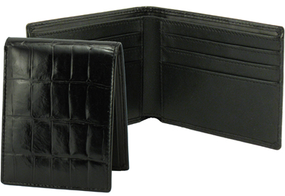 Thin Fold Leather Wallet