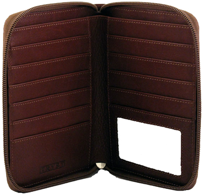 Leather Security Passport Wallet